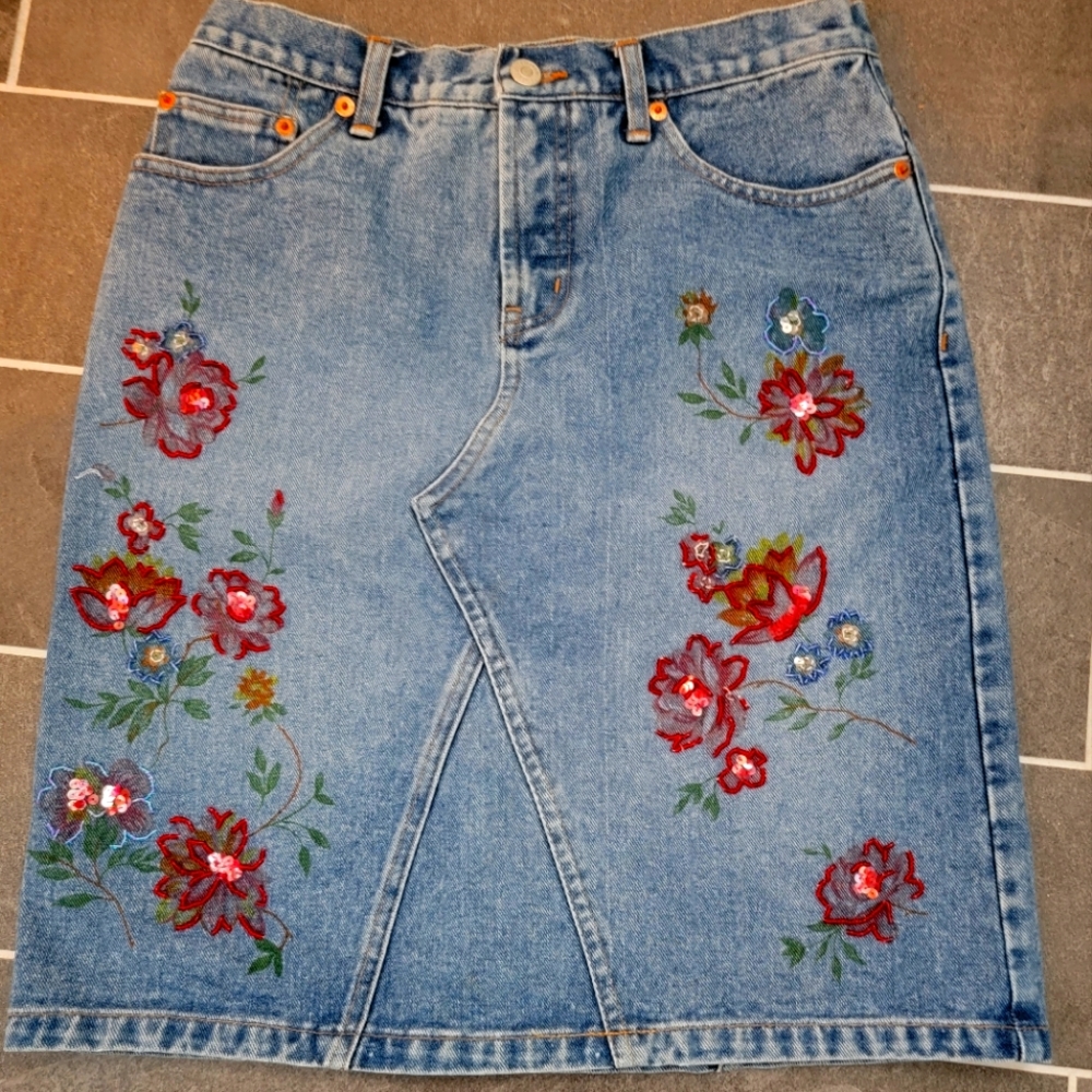 Denim Skirt